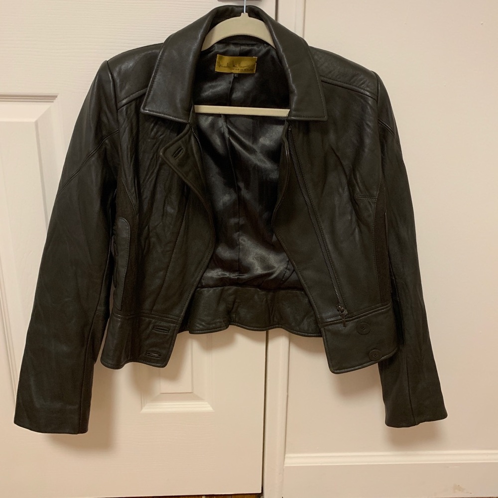 Nicole Miller leather jacket